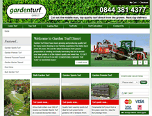 Tablet Screenshot of gardenturfdirect.co.uk